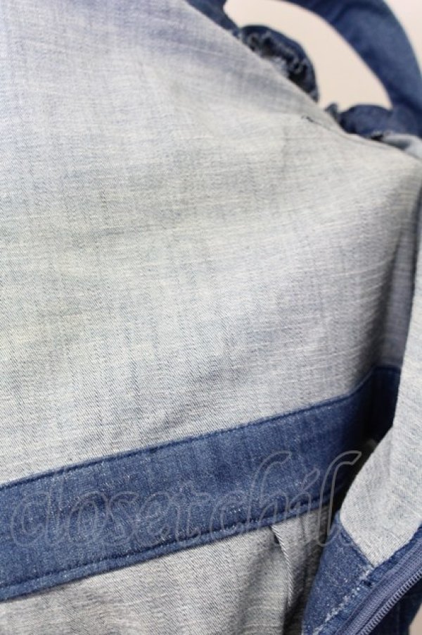 画像6: LODISPOTTO / デニムワンピース  青 T-25-08-09-021-LO-OP-AS-ZT492 (6)