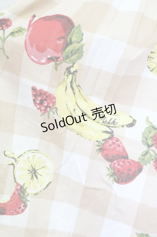 画像3: MILK /フルーチェワンピース  ベージュ T-25-08-10-018-ML-OP-ET-ZI (3)