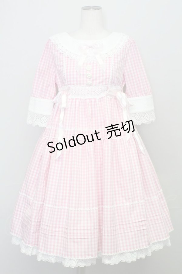 画像1: BABY,THE STARS SHINE BRIGHT / シャーメインワンピース  ピンク T-25-08-10-025-BA-SK-AS-ZT (1)