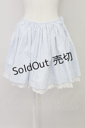 画像: Katie / AMERICAN PIE パニエスカート  サックス T-25-08-10-037-LO-SK-HR-ZT