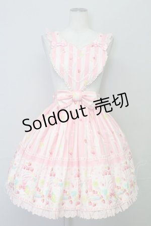 画像: Angelic Pretty / ＳＫStrawberry Parlourスカート  ピンク T-25-08-10-038-AP-SK-AS-ZT077