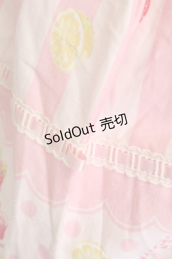 画像8: Angelic Pretty / ＳＫStrawberry Parlourスカート  ピンク T-25-08-10-038-AP-SK-AS-ZT077 (8)