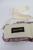 画像5: ATELIER PIERROT / Eleanorヘッドドレス  ワイン T-25-08-10-041-EL-AC-AS-ZS (5)