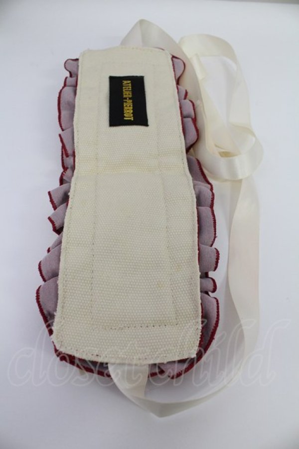 画像6: ATELIER PIERROT / Eleanorヘッドドレス  ワイン T-25-08-10-041-EL-AC-AS-ZS (6)