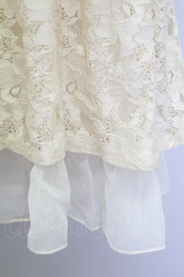 画像4: axes femme / 総レースフェミニンチュニック  キナリ T-25-08-10-009-AX-OP-HR-ZS (4)