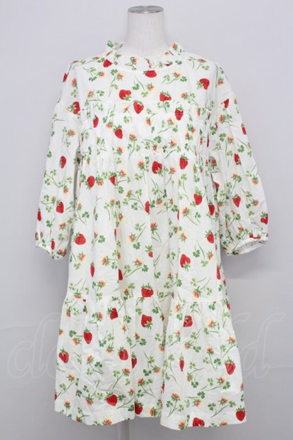 画像1: Jane Marple /Fortune gardenチュニックドレス M オフ T-25-08-10-014-JM-OP-SZ-ZT (1)