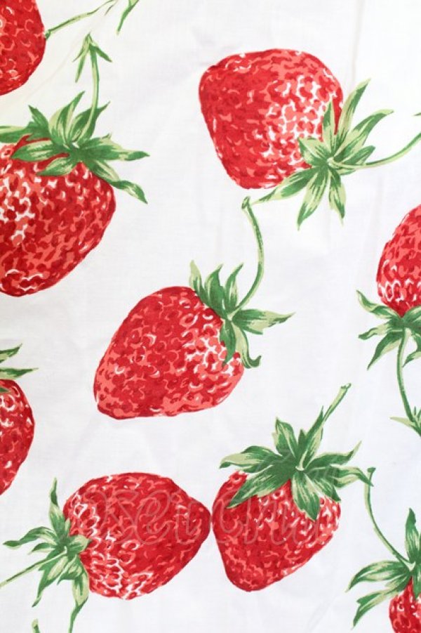 画像3: Jane Marple / ロイヤルストロベリーのワンピース  オフ T-25-08-10-015-JM-OP-ET-ZT349 (3)