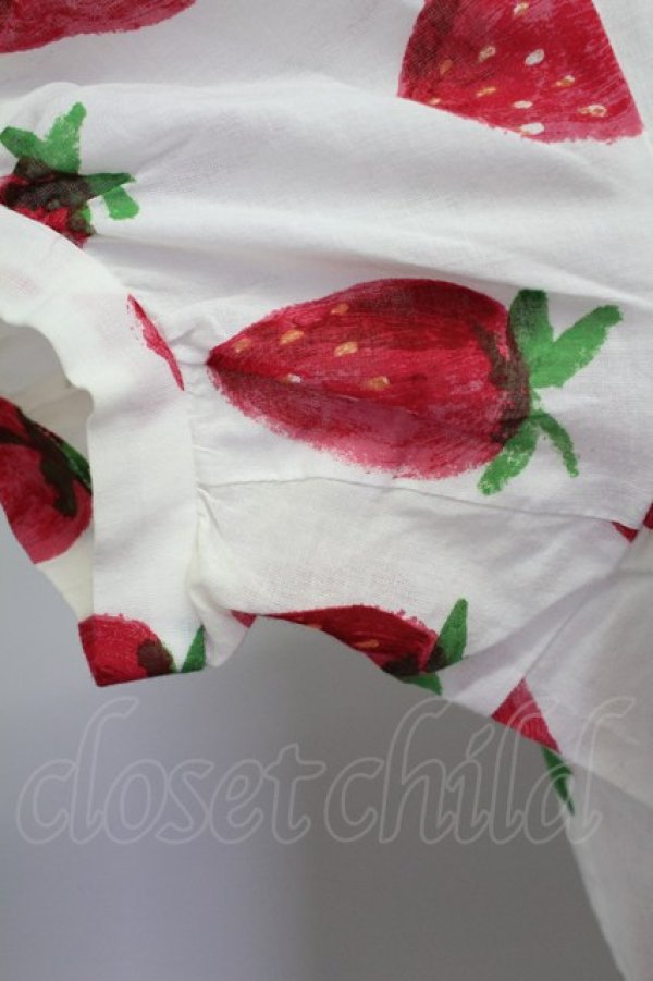 画像6: Jane Marple /Strawberry field　sheer dress - オフ T-25-08-10-016-JM-OP-ET-ZT349 (6)