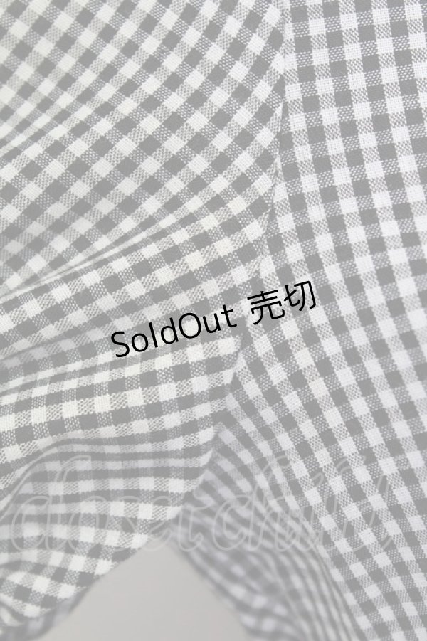 画像5: LIZ LISA / ギンガムチェックワンピース  黒Ｘ白 T-25-08-16-024-LO-OP-SA-ZI (5)