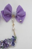 画像3: Enchantlic Enchantilly / 幸せなすみれ姫のリボンブローチ  ラベンダー T-25-08-21-028-LO-AC-SA-ZT (3)