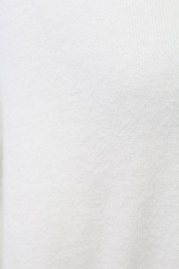 画像4: INGEBORG / ドットリボン&ロゴトレーナー  白 T-25-08-21-001-LO-TO-SA-ZI (4)