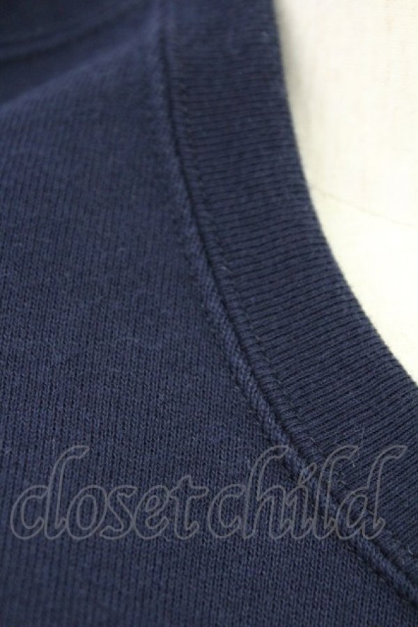 画像6: INGEBORG / ロゴスウェット  ネイビー T-25-08-21-008-LO-TO-SA-ZI (6)