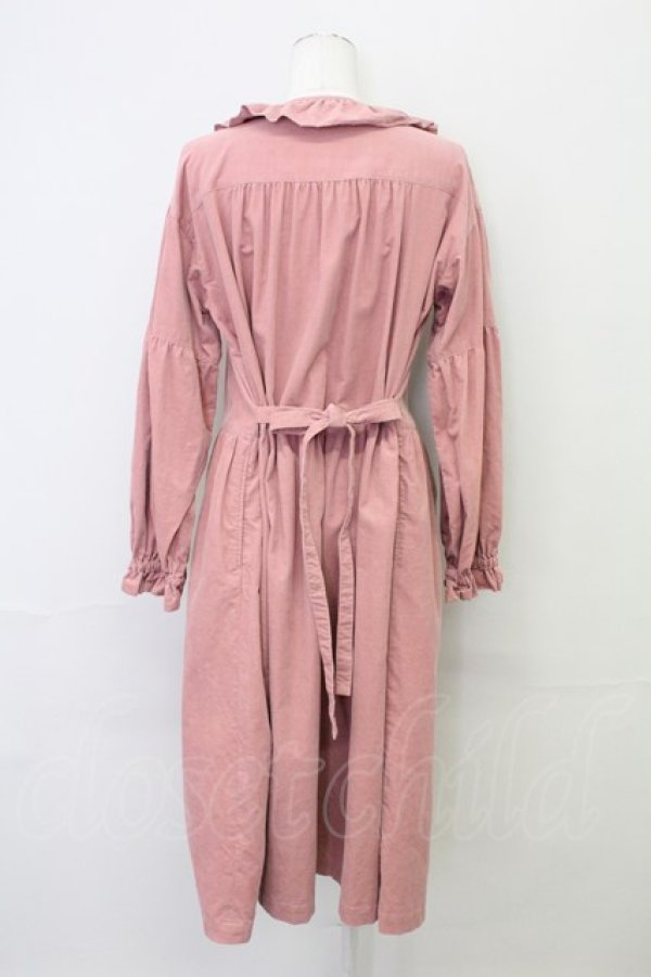 画像2: PINK HOUSE / コーデュロイワンピース  ピンク T-25-08-21-010-LO-OP-AS-ZI (2)