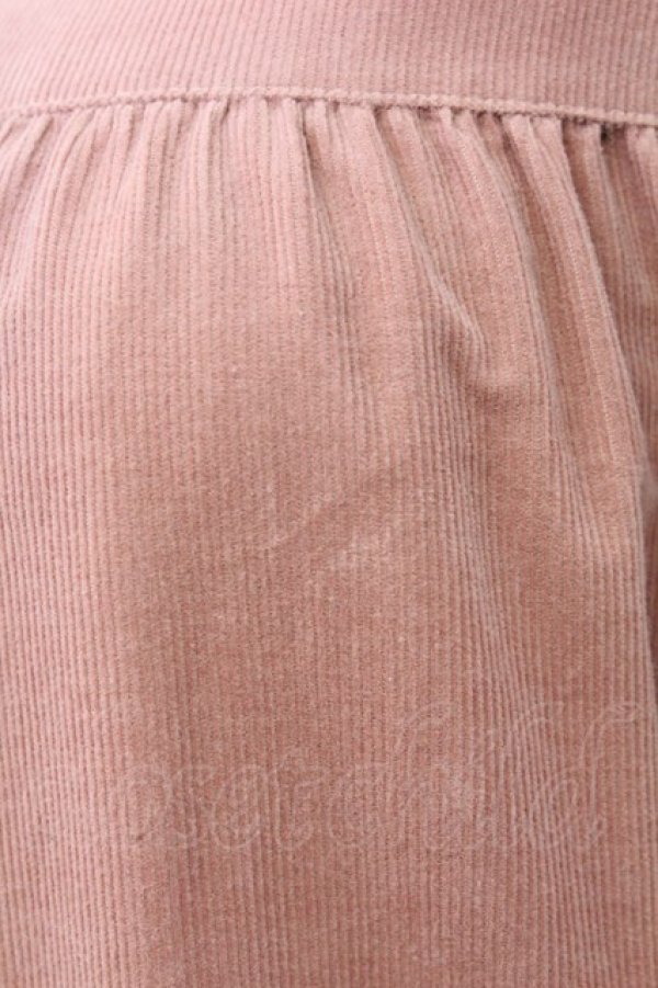 画像7: PINK HOUSE / コーデュロイワンピース  ピンク T-25-08-21-010-LO-OP-AS-ZI (7)