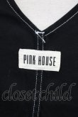画像3: PINK HOUSE / デニムオーバーオールジャンパースカート  ブルー T-25-08-24-022-LO-OP-SA-ZT (3)