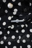 画像6: INGEBORG / ドット長袖ワンピース  黒Ｘアイボリー T-25-08-24-024-LO-OP-SA-ZT (6)