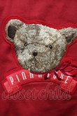 画像6: PINK HOUSE / くまさんワッペン&後ろくまさん刺繍ジャケット  赤 T-25-08-24-009-LO-JA-SA-ZT (6)