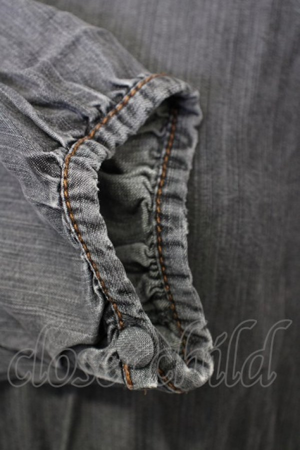 画像5: Ph Blue / デニム地ワンピース  グレー T-25-08-24-016-LO-OP-SA-ZI (5)