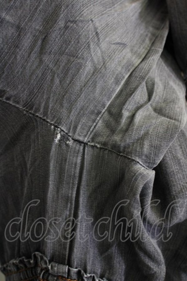 画像7: Ph Blue / デニム地ワンピース  グレー T-25-08-24-016-LO-OP-SA-ZI (7)