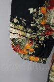 画像4: INGEBORG / 琵琶ベリー薔薇ブーケプリントワンピース  黒 T-25-08-24-018-LO-OP-SA-ZT (4)