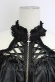 画像3: MR corset / H&A DOUBLE NECK LACE MINI TUNIC DRESS  黒 T-25-08-25-020-PU-OP-SA-ZT (3)