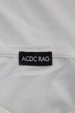 画像7: ACDC RAG / ホイップネコブラウス  白Ｘピンク T-25-08-25-001-PU-BL-SA-ZT (7)