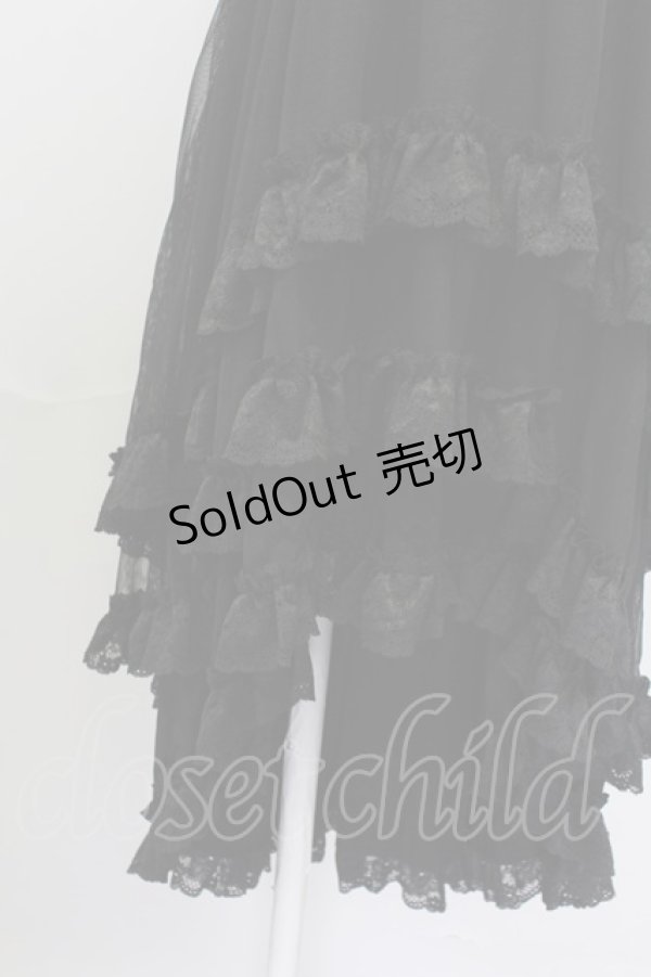 画像4: MAJOH / MAJESTIC DOLL DRESS  黒 T-25-08-25-017-LO-OP-SA-ZI (4)