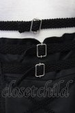 画像4: MR corset / THREE BUCKLE SKIRT  黒 T-25-08-25-018-PU-SK-SA-ZI (4)