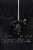 画像4: MR corset / コルセットデザインワンピース  黒 T-25-08-25-019-PU-OP-SA-ZT (4)