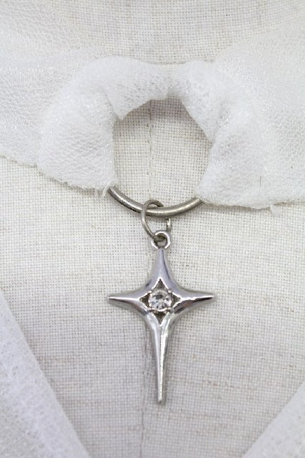 画像5: axes femme POETIQUE / チョーカーデザインシアープルオーバー M ホワイト T-25-08-27-002-AX-TO-SA-ZI (5)