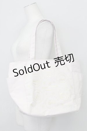 画像: Maison de FLEUR / すみっこぐらしサイドポケットトートバッグ  ピンク T-25-08-27-015-LO-BG-SA-ZI