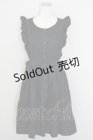 画像: HERHUM / レベッカワンピースGoth edition  黒 T-25-08-30-030-LO-OP-SA-ZI