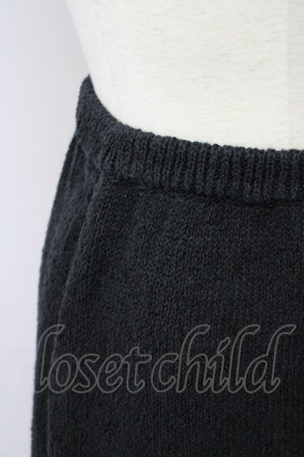 画像3: INGEBORG / ニットスカート  黒 T-25-08-30-031-LO-SK-SA-ZS (3)