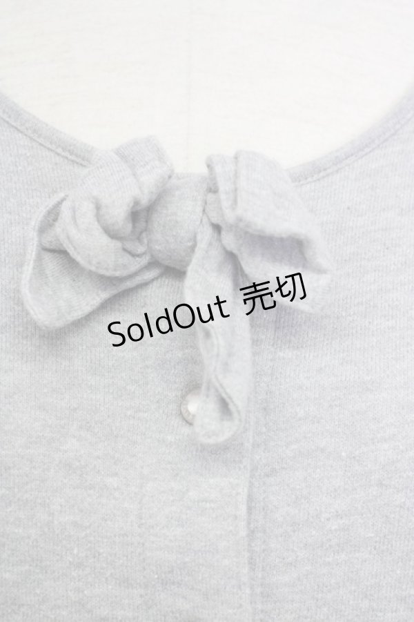 画像3: INGEBORG / スウェットカーディガン  グレー T-25-08-30-020-LO-TO-SA-ZI (3)