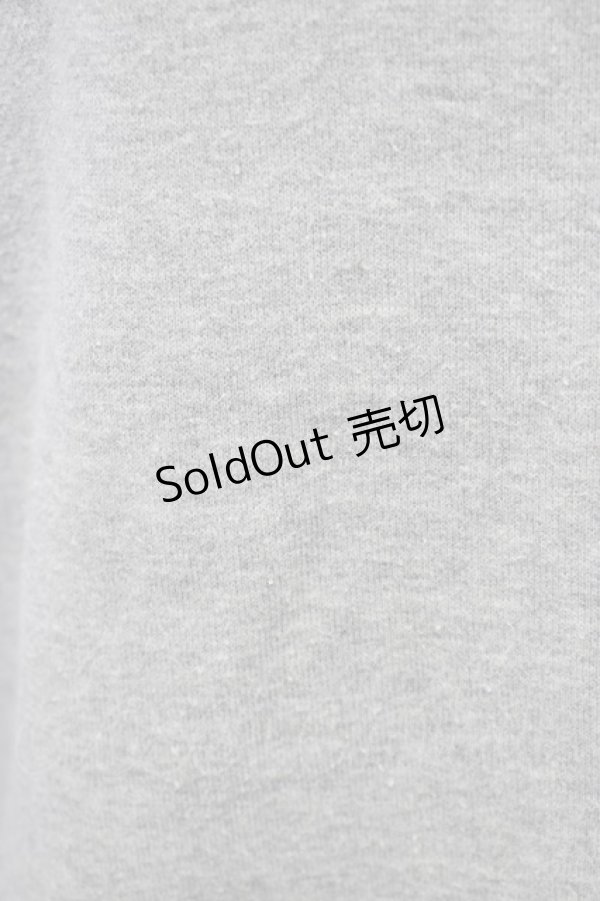 画像4: INGEBORG / スウェットカーディガン  グレー T-25-08-30-020-LO-TO-SA-ZI (4)