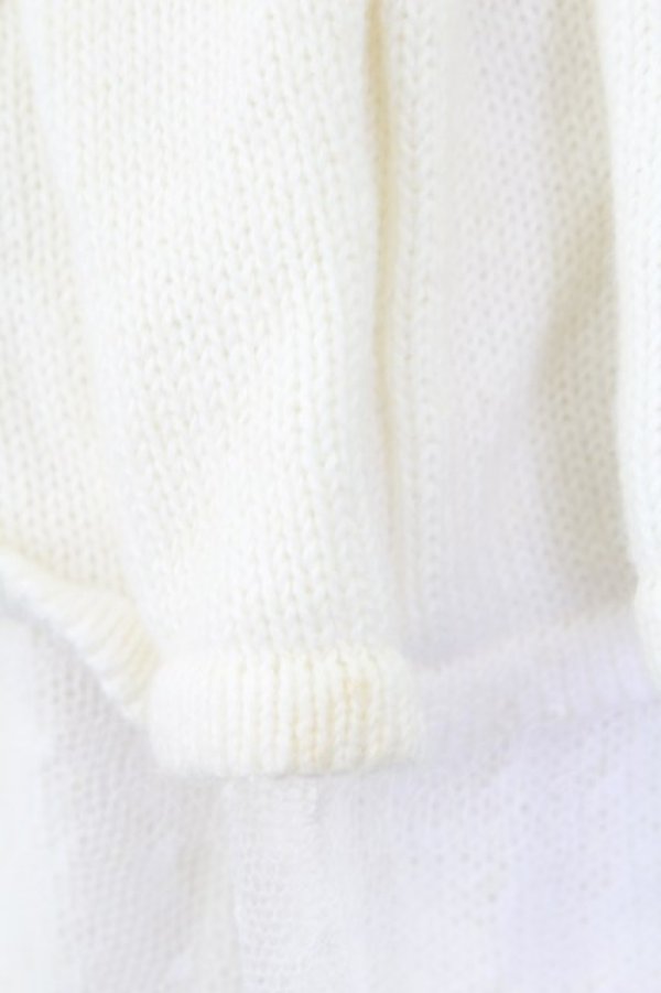 画像10: LIZ LISA / チュール重ねニットスカート  白 T-25-09-05-019-LO-SK-SA-ZI (10)