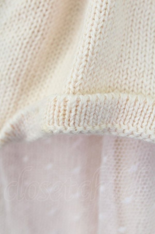 画像11: LIZ LISA / チュール重ねニットスカート  ベージュ T-25-09-05-020-LO-SK-SA-ZI (11)