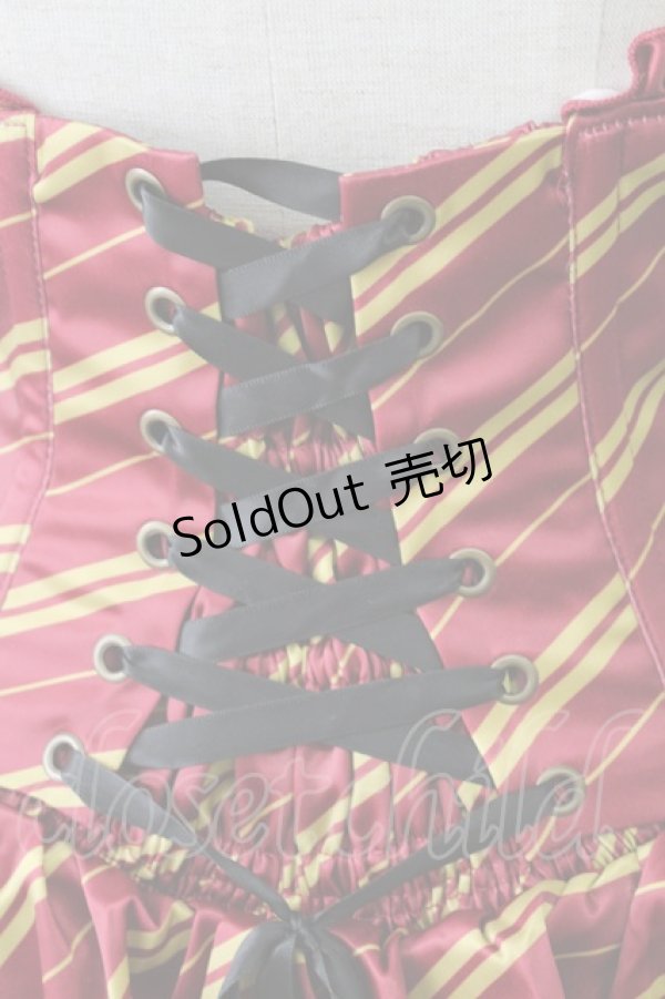 画像3: ATELIER PIERROT / ハリー・ポッター フリルコルセットスカート  グリフィンドール T-25-09-05-021-EL-SK-SA-ZI (3)