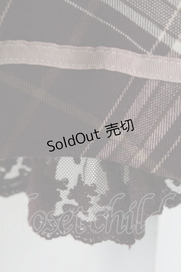 画像5: axes femme / ベルト付クラシカルスカート  ブラウン T-25-09-05-022-AX-SK-SA-ZI (5)