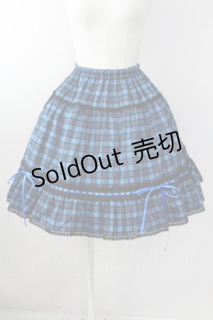 画像: Moonrise Theater / Lyra Skirt  青チェック T-25-09-05-023-LO-SK-SA-ZI