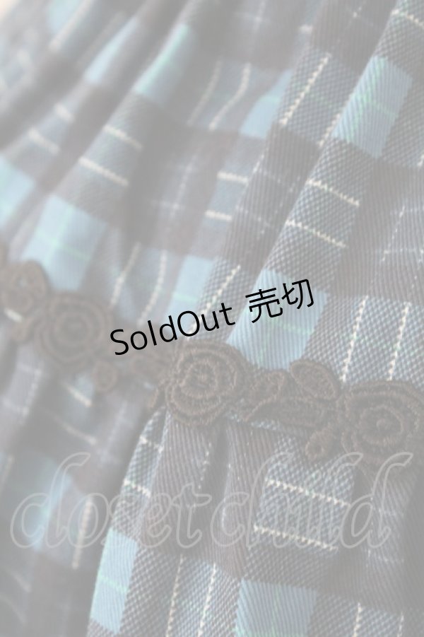 画像4: Moonrise Theater / Lyra Skirt  青チェック T-25-09-05-023-LO-SK-SA-ZI (4)
