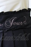 画像6: axes femme POETIQUE / ロゴ刺繍プリーツスカート M ブラック T-25-09-05-025-AX-SK-SA-ZI (6)