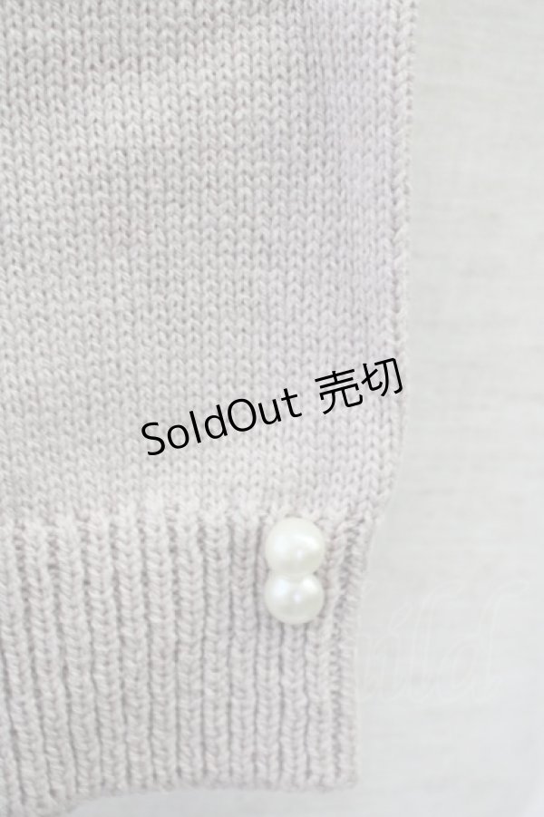 画像3: axes femme / レースアップニットプルオーバー  ピンク T-25-09-05-004-AX-TO-SA-ZI (3)