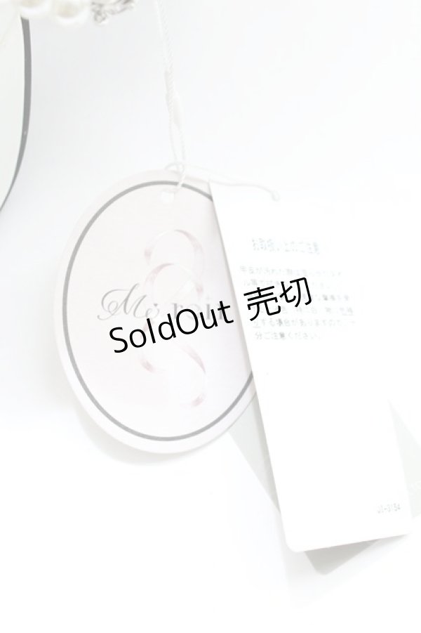 画像6: Me roir / エナメルパールリボンシューズ L 白 T-25-09-05-031-LO-SH-SA-ZI (6)