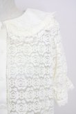 画像3: m petit by misako / AM*ハート透かしニットカーディガン M 黒 T-25-09-05-001-LO-TO-SA-ZI (3)