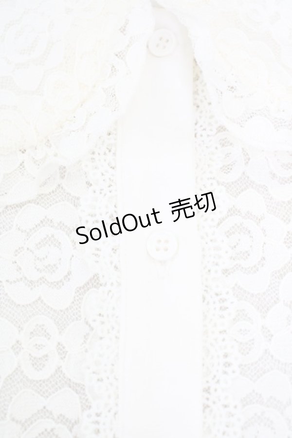 画像4: m petit by misako / AM*ハート透かしニットカーディガン M 黒 T-25-09-05-001-LO-TO-SA-ZI (4)