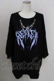 画像1: REFLEM / LOGOデザインBIG Tシャツ  黒 T-25-09-05-007-PU-TS-SA-ZT (1)