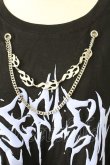 画像8: REFLEM / LOGOデザインBIG Tシャツ  黒 T-25-09-05-007-PU-TS-SA-ZT (8)