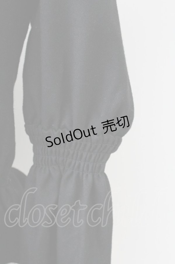 画像4: EATME / フロント編み長袖トップス  黒 T-25-09-05-008-LO-TO-SA-ZI (4)