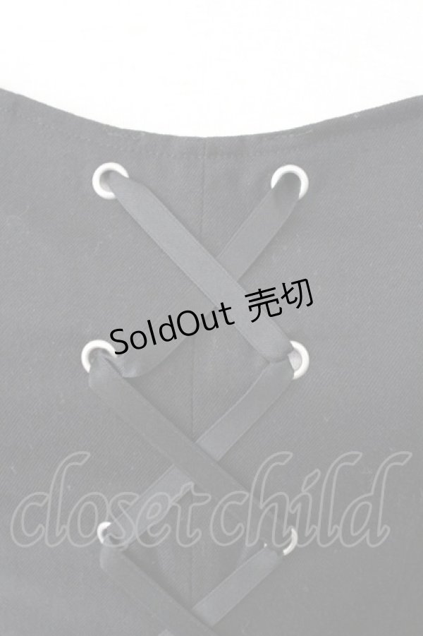 画像5: EATME / フロント編み長袖トップス  黒 T-25-09-05-008-LO-TO-SA-ZI (5)